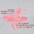 thumbnail image 3 of Marilyn Monroe - What Make You Different Makes You Beautiful - Juniors Fitted Graphic T-Shirt, 3 of 5