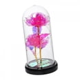 thumbnail image 4 of Flores eternas con luces de hadas, rosas artificiales para boda., 4 of 9