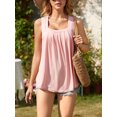 thumbnail image 3 of Sociala Womens Summer Tank Tops with Padded Bras Loose Fit S - 3XL, 3 of 7