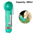 thumbnail image 2 of Botella de agua para perros Dispensador de agua portátil a prueba de fugas para perros con función de bebida y alimentación Ligero MFZFUKR CPB-US-ZMR34-4, 2 of 5