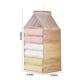 thumbnail image 3 of Organizador colgante para armario - Estante colgante pequeño con 6 compartimentos | PVC gris para ahorrar espacio en armarios, dormitorios y habitaciones infantiles | Organizador resistente para, 3 of 7