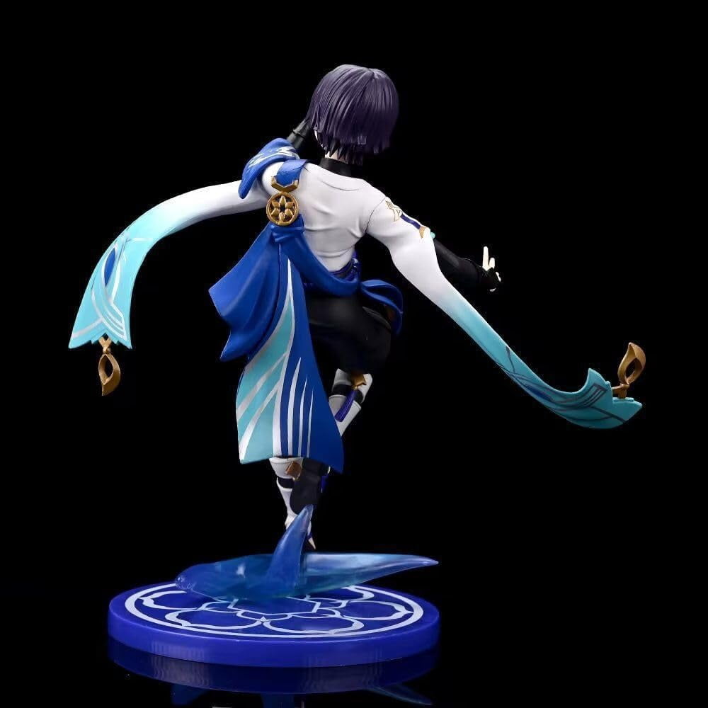 Venti Figure Fighting Posture Venti Figures Genshin Impact Figures 23cm/9.1inch Anime Figures Game Character Statue Collection Decoration Gift