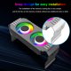 thumbnail image 2 of RAM Cooler 1000-4500+RPM Radiador de enfriamiento de memoria de PC para DDR4 DDR5 (blanco), 2 of 9