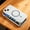 White, variant on for iPhone 13 Mini Magnetic Case, Carbon Fiber Texture Slim Protective Cover, [Compatible with Mag-Safe] Military Grade Protection Shockproof Anti-Scratch Cover for iPhone 13 Mini, White