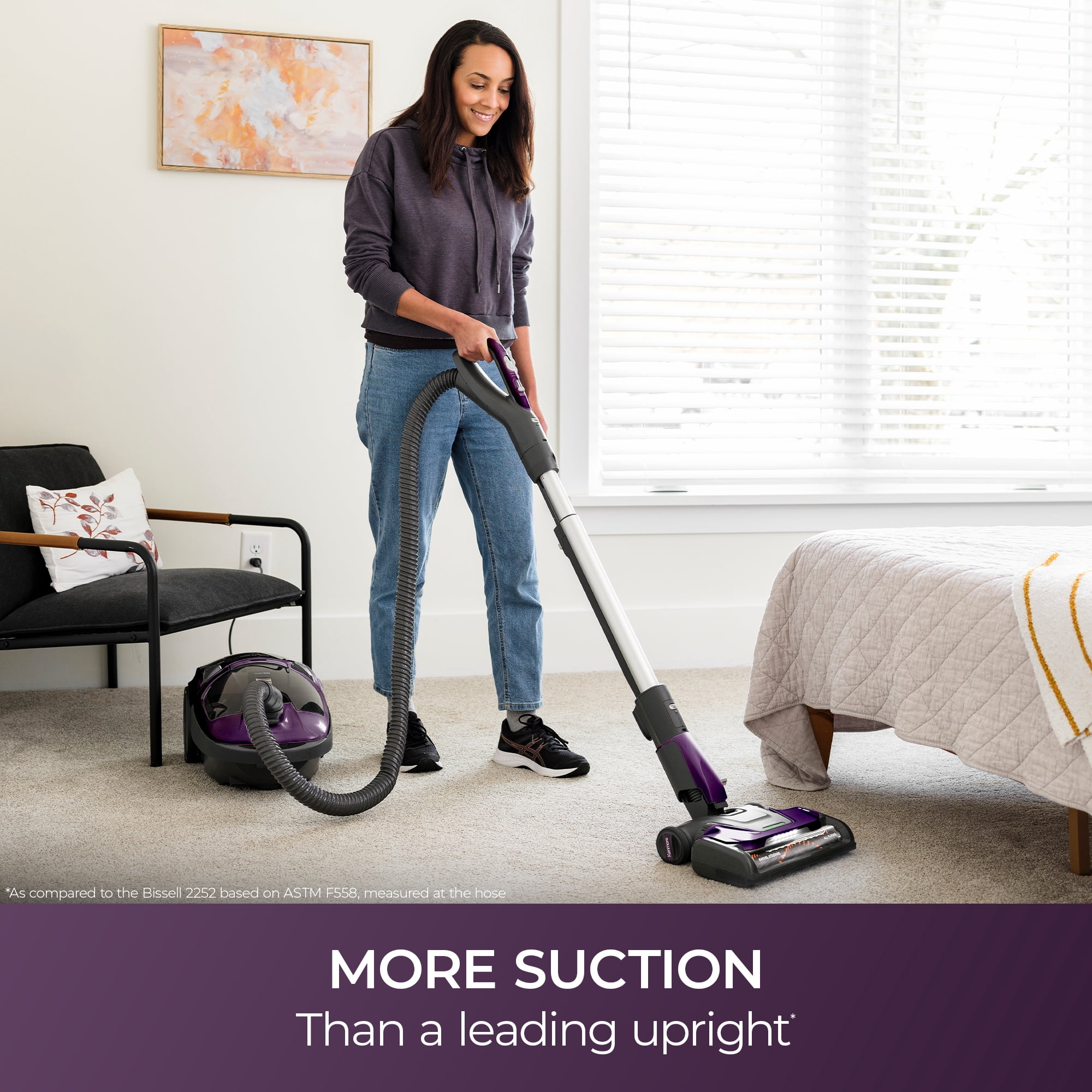 Kenmore POP-N-GO® 600 Series Canister Vacuum, Bagged, 25ft Cord, Hair Eliminator®, AllergenSeal HEPA Filtration, Deep Cleaning, All Floors, BC4031