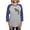 Heather/Blue, variant on CafePress - Narwhal Long Sleeve T Shirt - Womens Baseball Tee