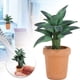 thumbnail image 5 of M Buder 1/12 Dollhouse Green Leaves Potted Mini Model DIY Decoration Accessory 5.00 cm, 5 of 9