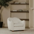 thumbnail image 6 of Moe's Home Collection Bria Occasional Chair Fabric White, 6 of 6