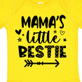 thumbnail image 4 of Inktastic Mama's Little Bestie with Arrow and Hearts Boys or Girls Baby Bodysuit, 4 of 5