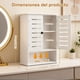 thumbnail image 2 of Gabinete de Maquillaje Multiusos - Alacenas de Cocina de Pie y Armario de Pared para Baño Colgado, Estante de Almacenamiento de Gran Capacidad Seco y Ventilado, 2 of 4