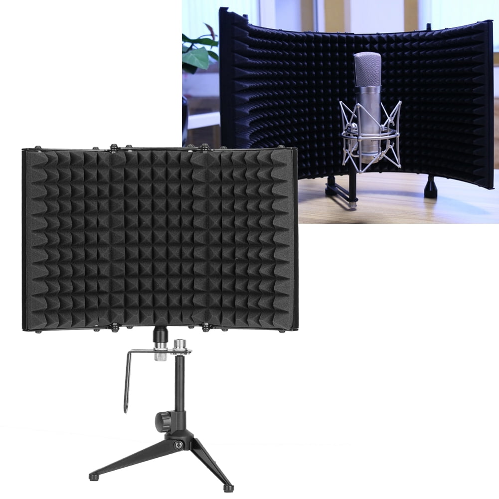 VBESTLIFE Foldable Microphone Isolation Shield Sound Dampening Acoustic