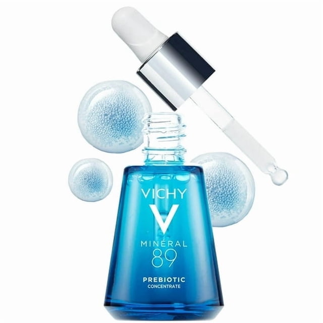 Vichii Minerale 89 Prebiotic Defense & Recovery Concentrate, Niacinamide Serum For Face, Skin Barrier Repair Seum With Antioxidants, Pore Minimizer & Hydrating Serum For Dull, Dry Sk