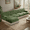 Green, variant on CKEASEAN 76.6'' Love Seat, Chesterfield Velvet Cloud Couch, Upholstered Loveseat with Button Tufted, Tassel Fringe Skirt, Modular Deep Couches for Living Room, Bedroom, Easy to Assemble