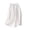 White, variant on Staron Women's Casual Linen Cotton Pants Elastic Waist Drawstring Solid Color Straight Leg Capri Trousers, Yellow XL