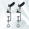 thumbnail image 3 of Yokua Airbrush Stand Practical Clamp-on Airbrush Holder Two-brush Spray Gun Holder, 3 of 6