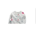 thumbnail image 4 of Bellafa Infant Baby Girls' Footed Jumpsuit One-Piece Button Snap Newborn Casual Cotton Romper Onesies 0-12M Long Sleeve Coming Home Bodysuit, 4 of 7