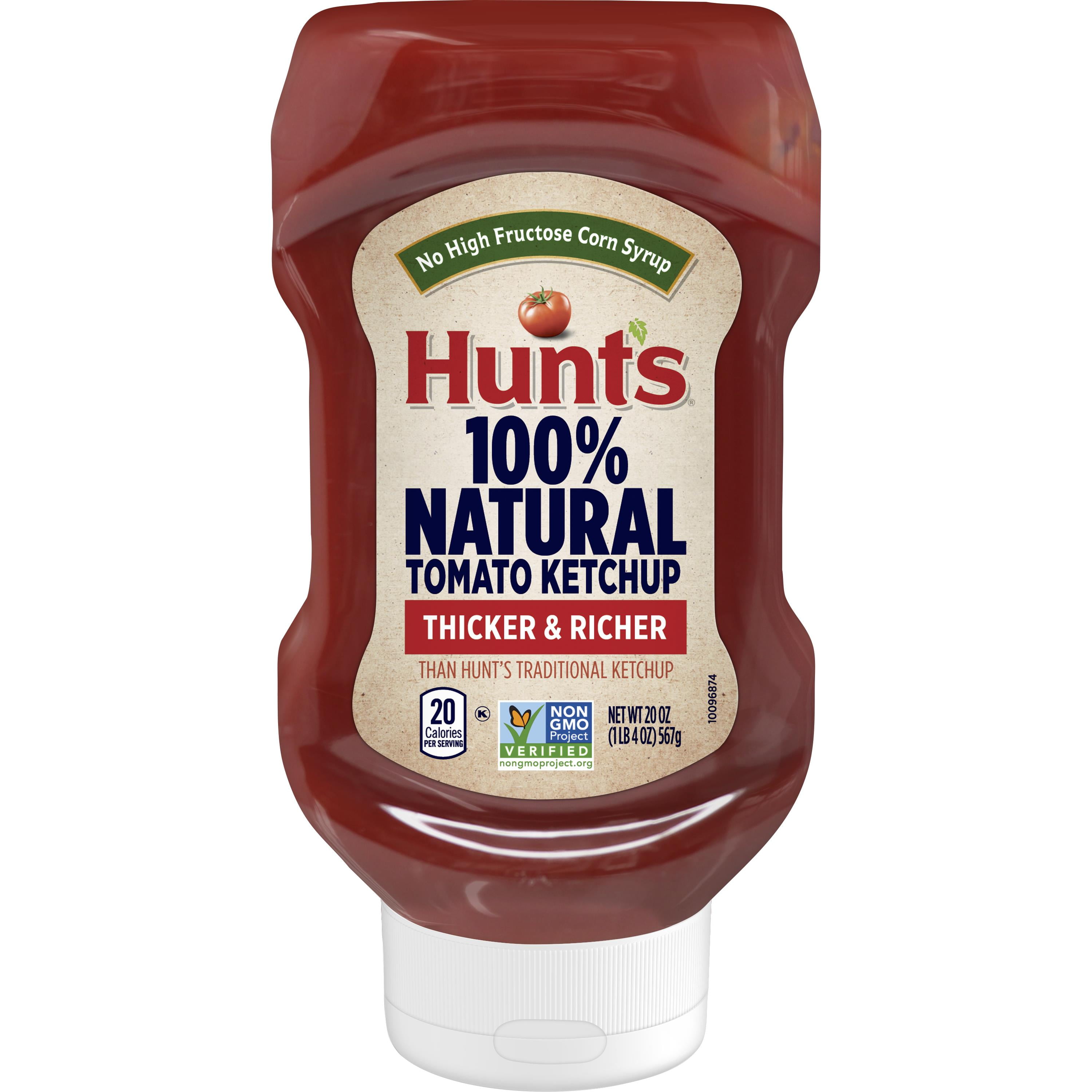 Hunt’s Best Ever Tomato Ketchup, 20-oz. Bottle