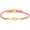B, variant on A-Z letter bracelet, exquisite titanium heart-shaped letter bracelet, hand-woven name bracelet, fashionable women's jewelry, Christmas gift, the ideal choice for women.