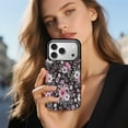 thumbnail image 6 of Elegant Floral Bouquet Print Leather Wallet Case for iPhone 14 Wallet Case Card Holder Flip, 6 of 8