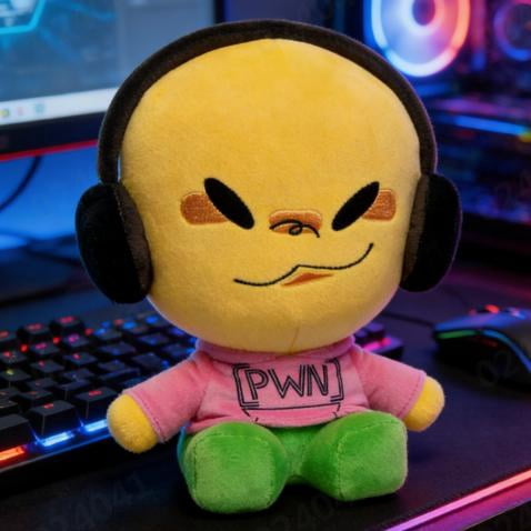 9.8In Andrew Plush Toy Game Bad Things PWN Stuffed Doll