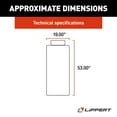 thumbnail image 4 of Lippert Components Sleeping Bag 2022107838 Thomas Payne; For 1 Person Age 5 And Older; 67 Inch Length x 62 Inch Width Rectangle; Machine Washable/Dryer Safe; Campsite Print; With Zippered Closure, 4 of 9
