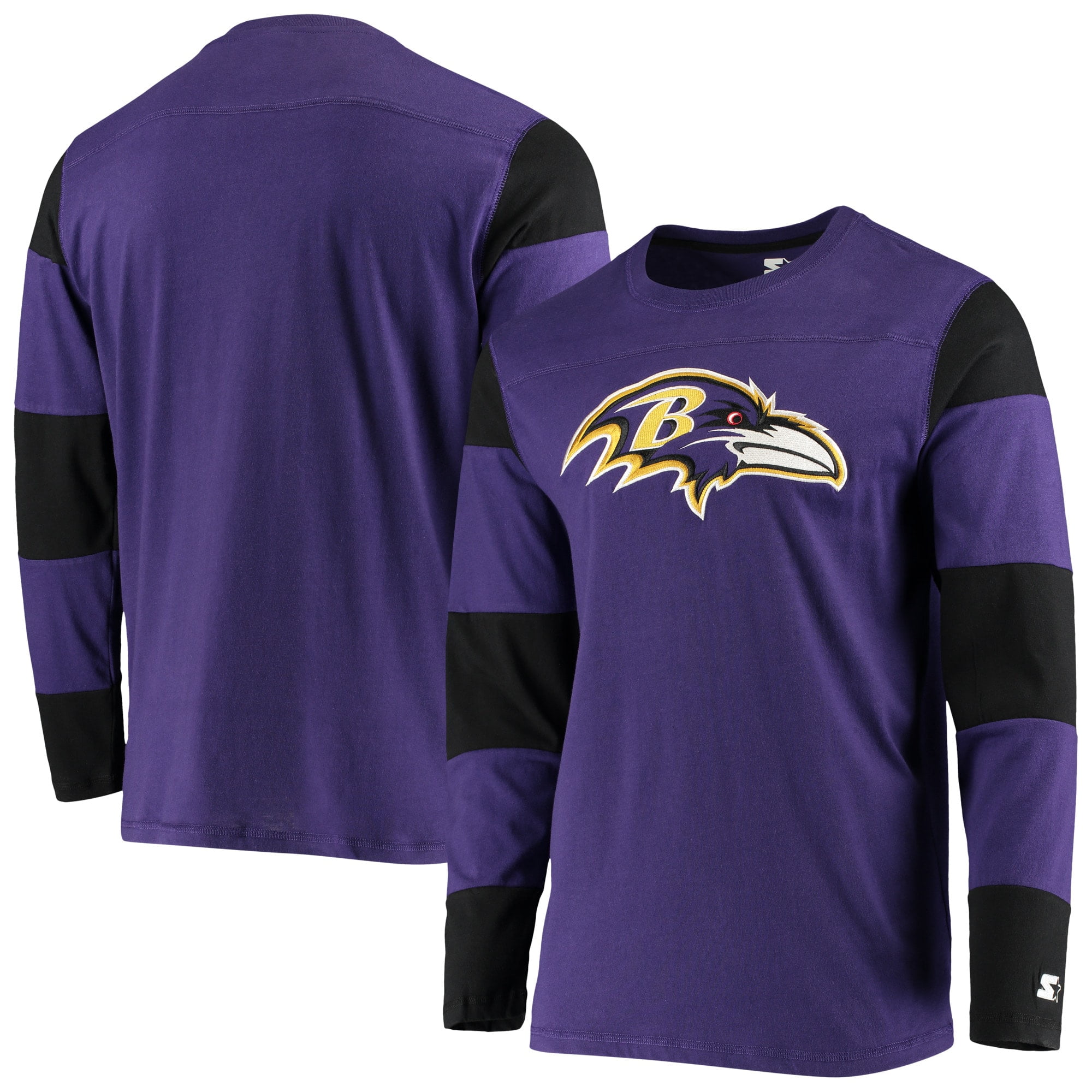 black and purple ravens jersey