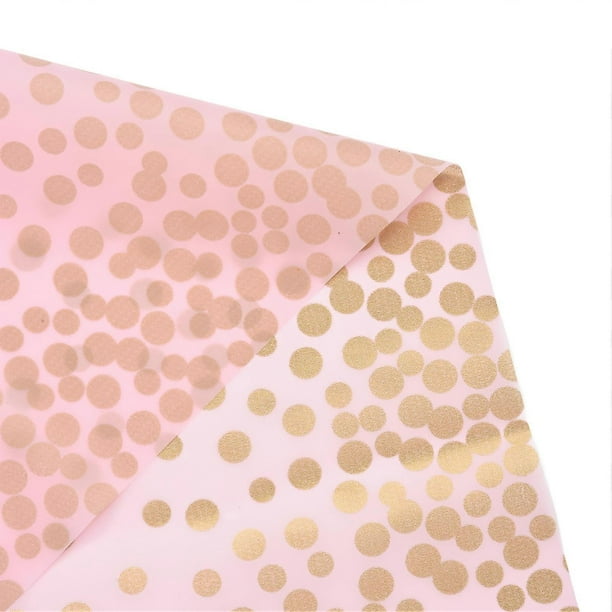 3PCS Tablecloth Waterproof Plastic Exquisite Appearance Disposable Portable Plastic TableclothPink