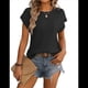 thumbnail image 2 of Suéter de Corta para Mujer, Jersey de Punto de Algodón 2025, Camisetas Sin Mangas, Conjuntos de y Verano, Negro, Talla M, 2 of 8