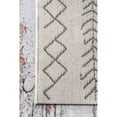 thumbnail image 3 of nuLOOM Sierra Moroccan Diamond Outdoor Area Rug, 7' 6" x 10' 9", Ivory, 3 of 5