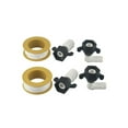 thumbnail image 3 of 1/2"x14 NPTx1/2" Barb Elbow and Straight Swivel Adapter RV Water Pump Fittings, 3 of 10