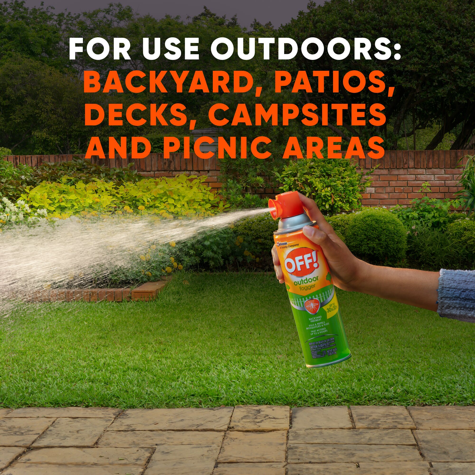 OFF! Outdoor Mosquito Fogger, 12 oz photo 8