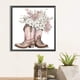 thumbnail image 4 of Pintura de diamante 5D DIY Taladro redondo completo Botas de vaquero occidental Decoración del hogar, 4 of 9