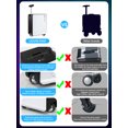 thumbnail image 3 of Maleta de mano eléctrica de 20 pulgadas, equipaje rodante con ruedas giratorias y cerradura TSA para embarque y viajes de vacaciones, 3 of 4