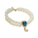 thumbnail image 4 of Collar de perlas para perro y gato, elegante decoración, disfraz, joyería ajustable para mascotas S, 4 of 9