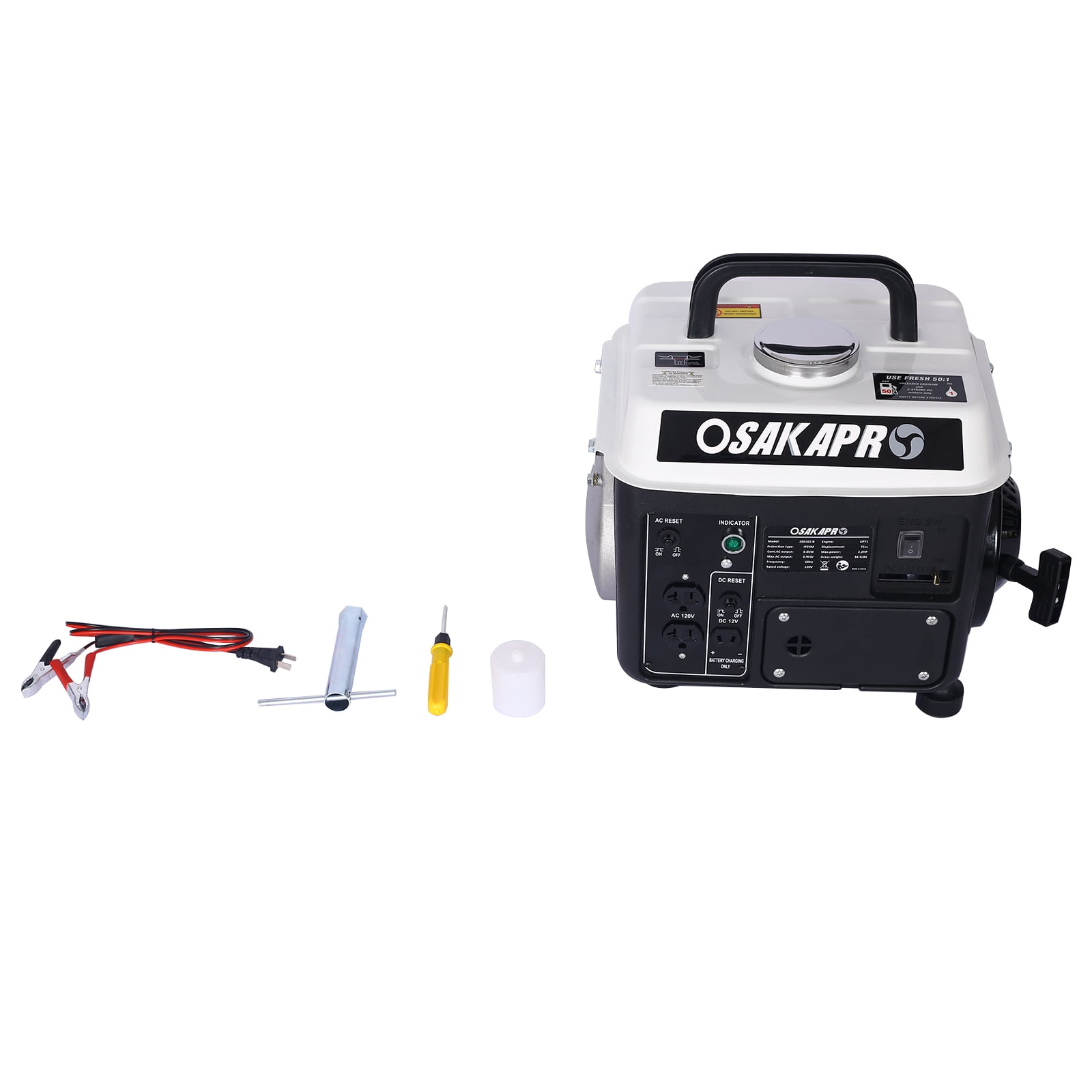 POWANLI 800W Recoil Start Power Generator, Circuit Protection