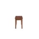 thumbnail image 3 of Banco de comedor Boraam Shaker con estructura de madera de nogal y caucho, 3 of 6
