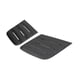 thumbnail image 3 of 2 UdsCubierta de Ventilación de Ventilación de Capó Accesorio Negro Cubierta de Ventilación de Capó de Coche Compatible con 2018 2019, 3 of 8