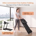 thumbnail image 6 of SONITU Folding Treadmill with 18% Auto Incline, 3.0 HP Under Desk Treadmill for Home & Office, 350 lbs Capacity, LED Display, 6 of 6
