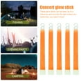 thumbnail image 3 of HBASD Industrial Grade Glow Sticks 6 inches Ultra Bright Emergency Light Sticks for Camping Concert Party Accessories, Survival Kit More Lasts Over 12 Hours (5pcs Orange), 3 of 7