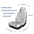 thumbnail image 3 of Uemuo Bicycle Pattern Car Seat Covers for Front Seats Waterproof Seat Covers for Cars, Universal Auto Front Seats Protector Fits for Car-, 3 of 6