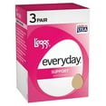 thumbnail image 2 of Hanes L'eggs Everyday Control Top Pantyhose, 3 Pair, 2 of 2