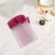 thumbnail image 5 of Ofertas Únicas 100 Pcs Cepillo de Pestañas Portátil para Vacaciones Rosa Rojo Rosa Brillante Cristal Falso Nylon, 5 of 5