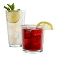 thumbnail image 2 of Pasabahce Drinking And Juice Or Bourbon Glasses Optic Block Set Of 20, 2 of 2