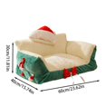 thumbnail image 3 of BotaniNest Winter Warm Detachable And Washable Extra Large All Season Sofa For Cats, 3 of 6