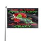 thumbnail image 1 of Bandera de exterior de Grinch de 2 x 3 pies, pancarta para exteriores, bandera de doble cara para casa, jardín, patio, desfile, cartel, decoración de fiesta, tapiz de pared, 1 of 8