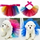 thumbnail image 2 of Falda Tutú Colorida para Mascotas, Lindos Vestidos de Cumpleaños, Disfraces, Suministros para Mascotas para Perros Grandes, Medianos y Pequeños, 2 of 9