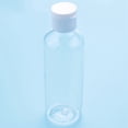 thumbnail image 3 of 8 botellas de plástico transparente de 100 ml con tapa para viajes, champú, loción, envase cosmético, 3 of 8