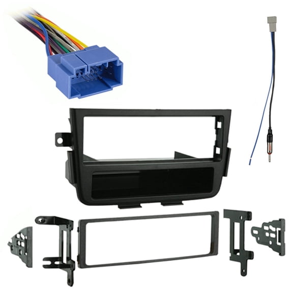 Fits Acura MDX 2005-2006 Metra Single DIN Dash Kit with Harmony Radio Harness
