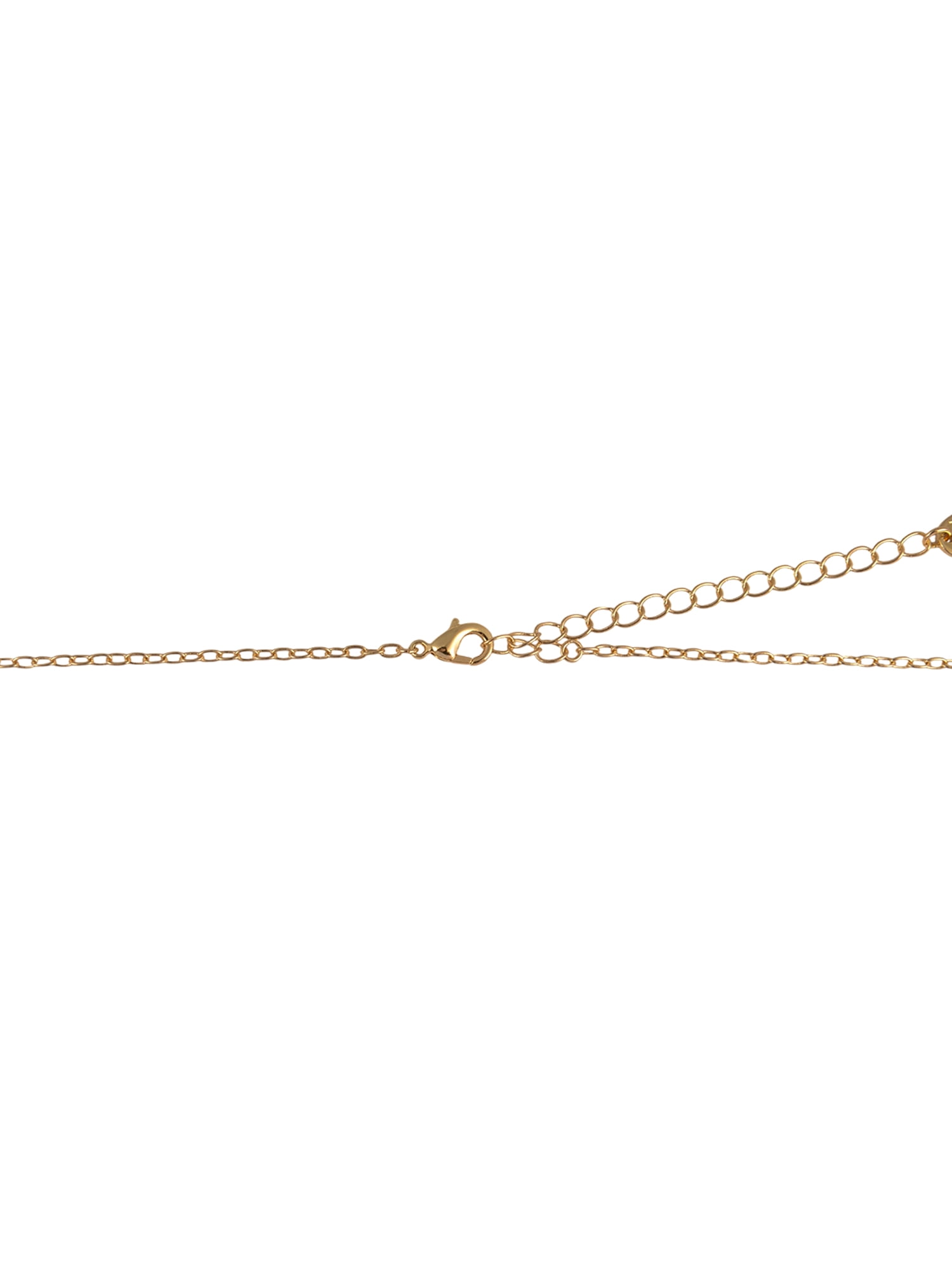 Time and Tru Goldtone Chain with Aqua Birthstone "March" Necklace