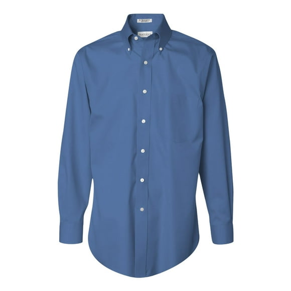 Non-Iron Pinpoint Oxford Shirt, 2XL, Danish French Blue